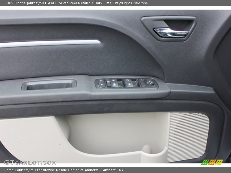 Silver Steel Metallic / Dark Slate Gray/Light Graystone 2009 Dodge Journey SXT AWD