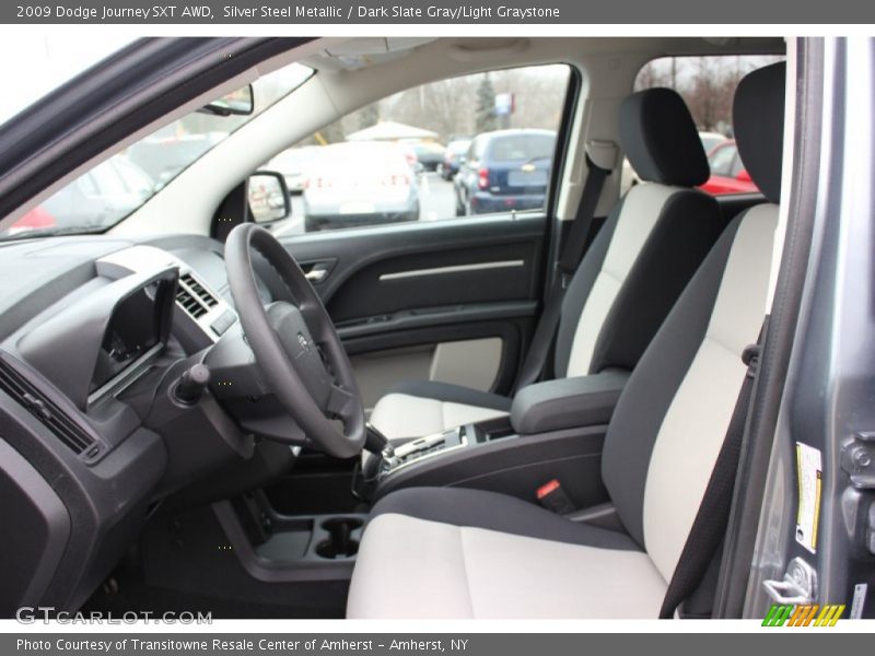 Silver Steel Metallic / Dark Slate Gray/Light Graystone 2009 Dodge Journey SXT AWD