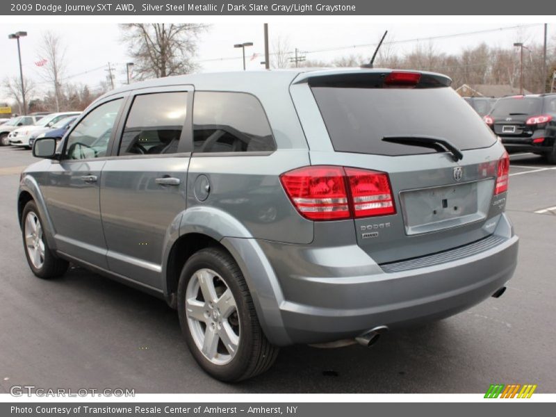 Silver Steel Metallic / Dark Slate Gray/Light Graystone 2009 Dodge Journey SXT AWD