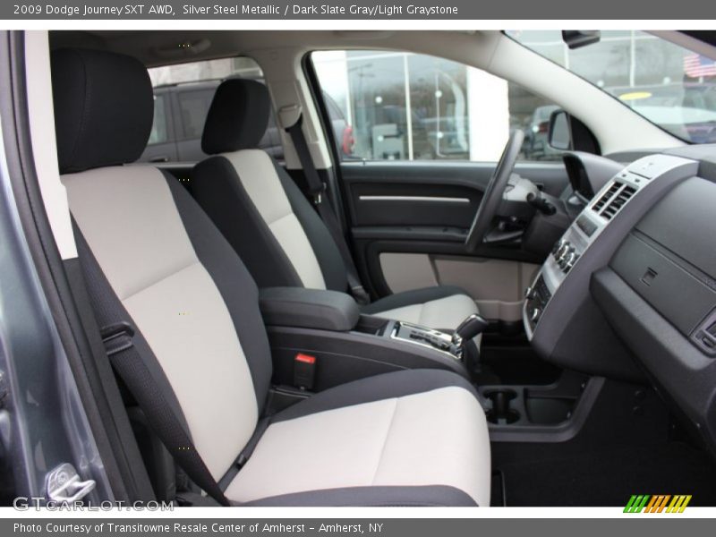Silver Steel Metallic / Dark Slate Gray/Light Graystone 2009 Dodge Journey SXT AWD