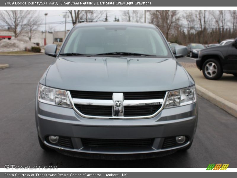 Silver Steel Metallic / Dark Slate Gray/Light Graystone 2009 Dodge Journey SXT AWD