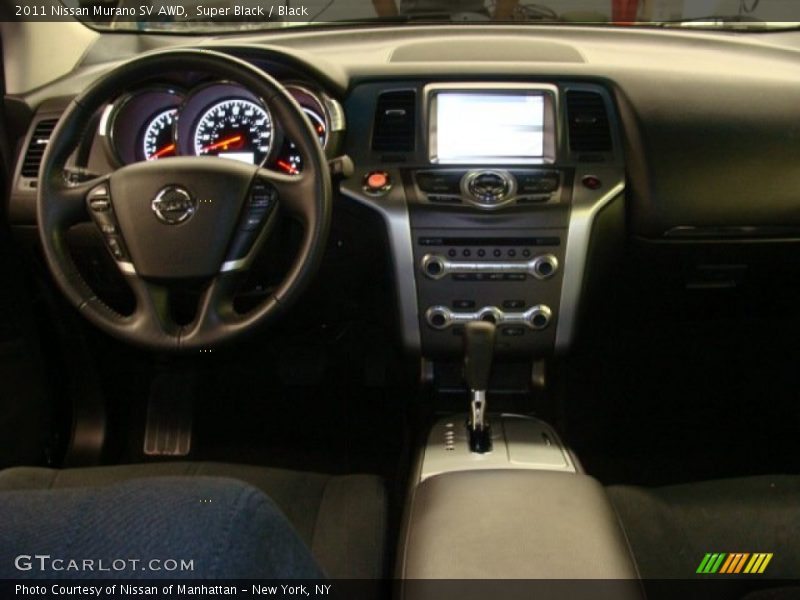 Super Black / Black 2011 Nissan Murano SV AWD