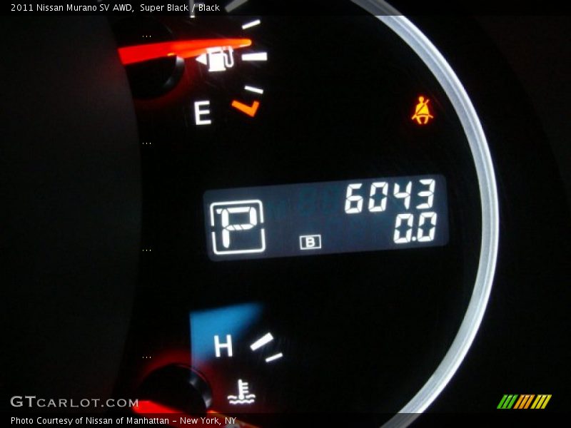 Super Black / Black 2011 Nissan Murano SV AWD