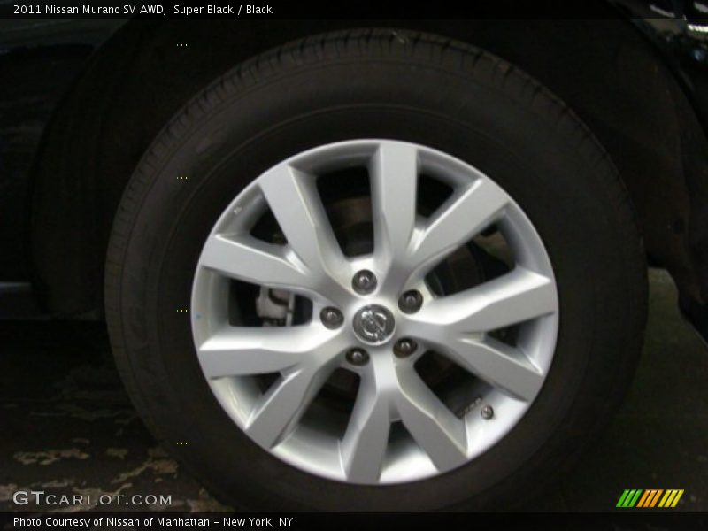 Super Black / Black 2011 Nissan Murano SV AWD