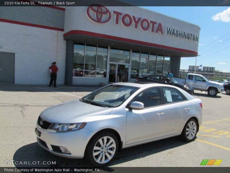 Titanium / Black Sport 2010 Kia Forte SX