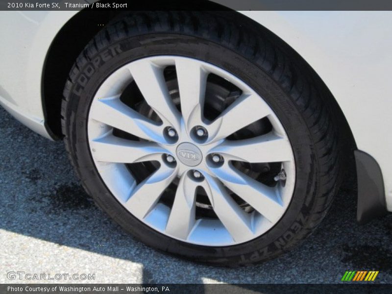 Titanium / Black Sport 2010 Kia Forte SX