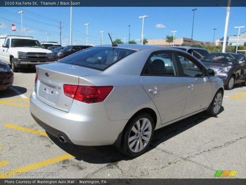 Titanium / Black Sport 2010 Kia Forte SX
