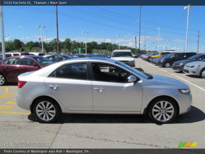 Titanium / Black Sport 2010 Kia Forte SX