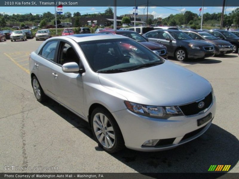 Titanium / Black Sport 2010 Kia Forte SX