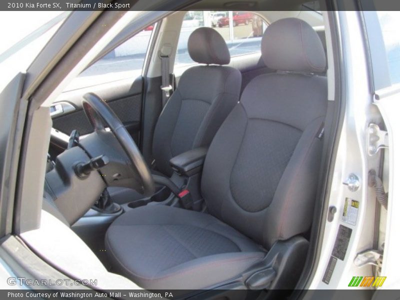 Titanium / Black Sport 2010 Kia Forte SX