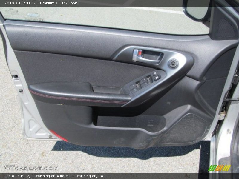 Titanium / Black Sport 2010 Kia Forte SX