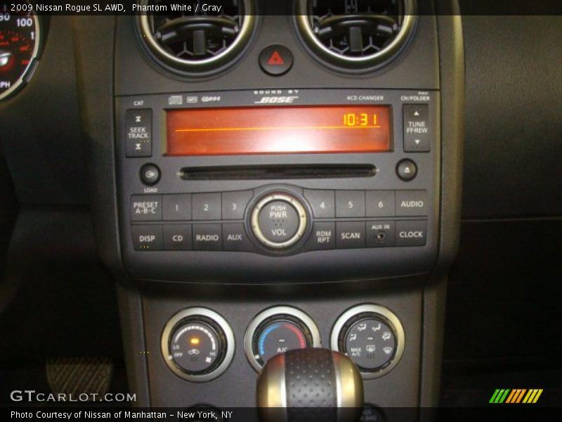 Phantom White / Gray 2009 Nissan Rogue SL AWD