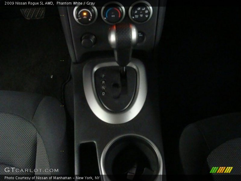Phantom White / Gray 2009 Nissan Rogue SL AWD