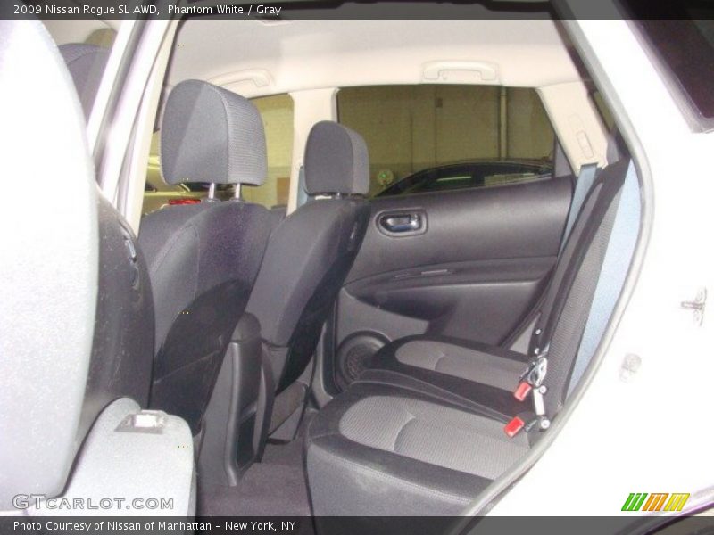 Phantom White / Gray 2009 Nissan Rogue SL AWD