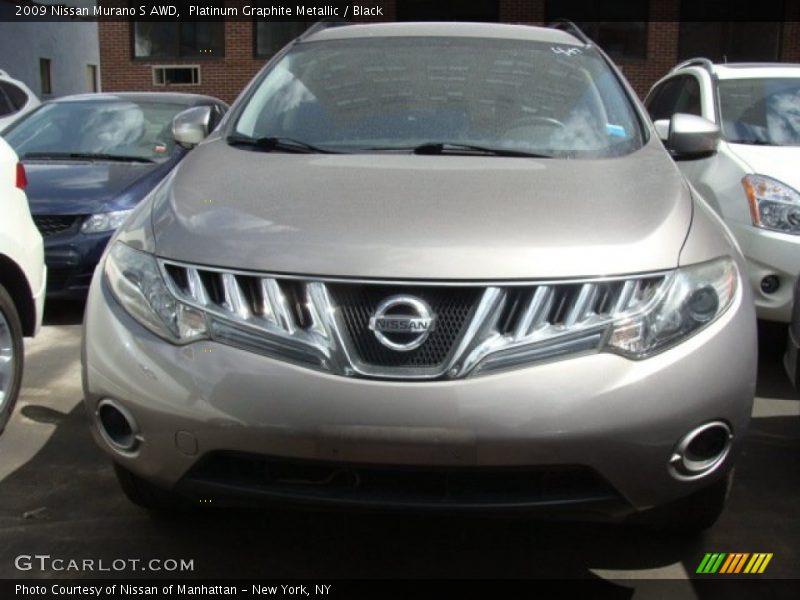 Platinum Graphite Metallic / Black 2009 Nissan Murano S AWD