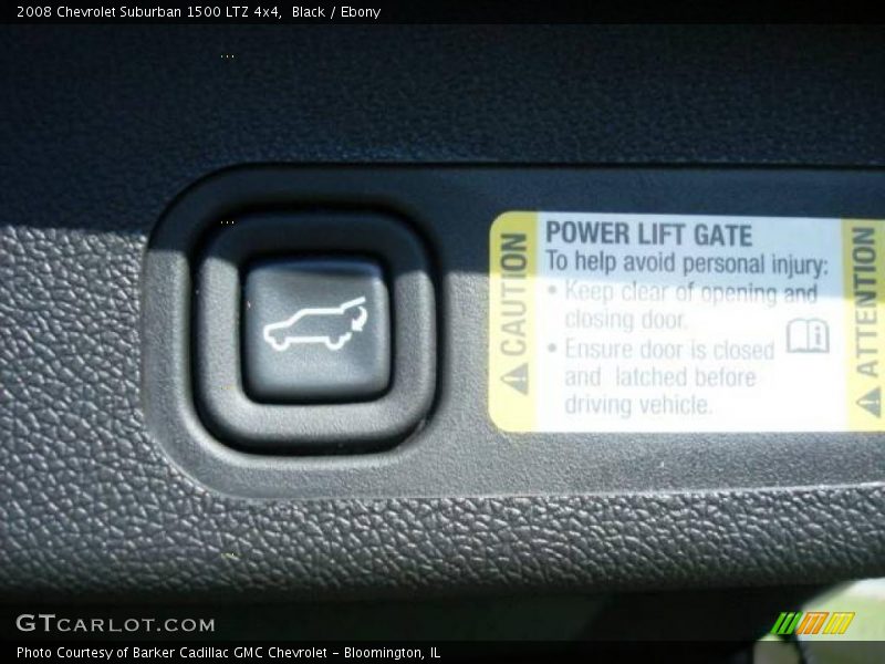 Black / Ebony 2008 Chevrolet Suburban 1500 LTZ 4x4