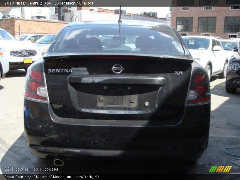 Super Black / Charcoal 2010 Nissan Sentra 2.0 SR