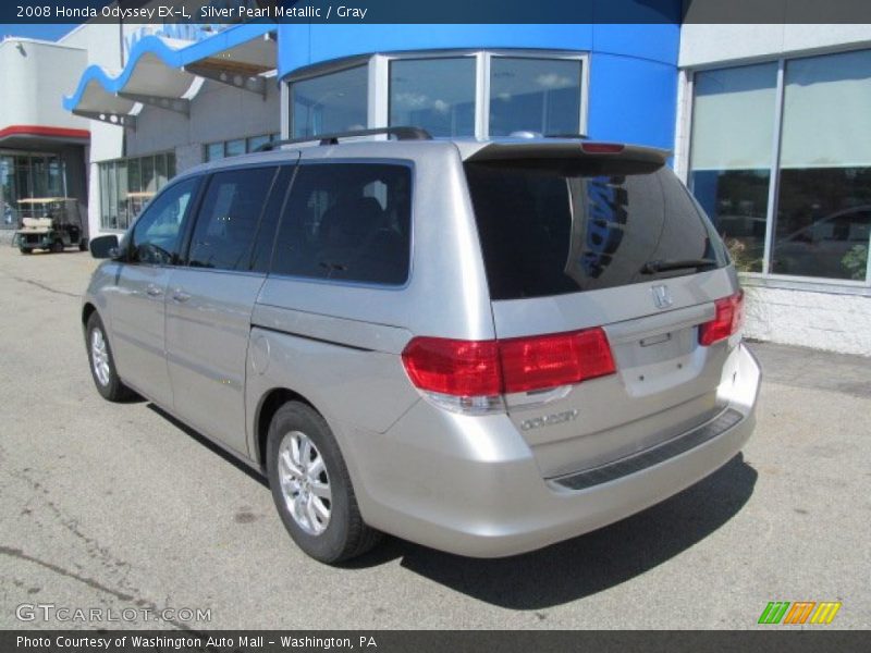 Silver Pearl Metallic / Gray 2008 Honda Odyssey EX-L