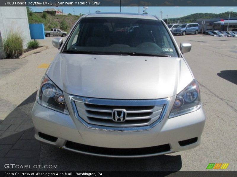 Silver Pearl Metallic / Gray 2008 Honda Odyssey EX-L