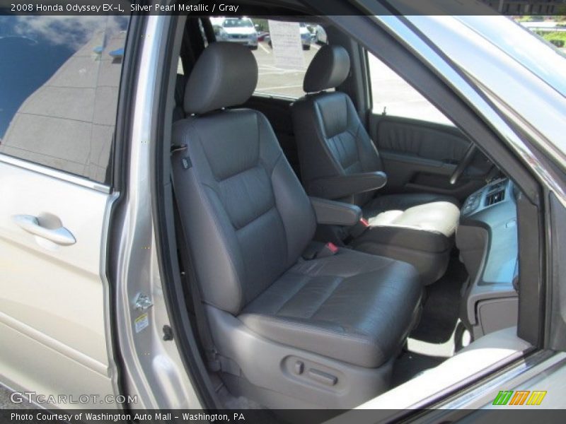 Silver Pearl Metallic / Gray 2008 Honda Odyssey EX-L