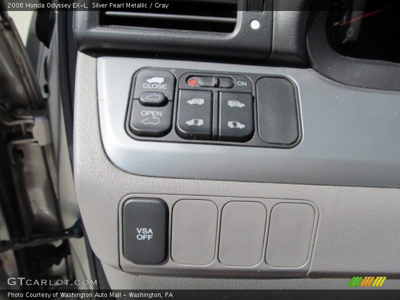 Silver Pearl Metallic / Gray 2008 Honda Odyssey EX-L