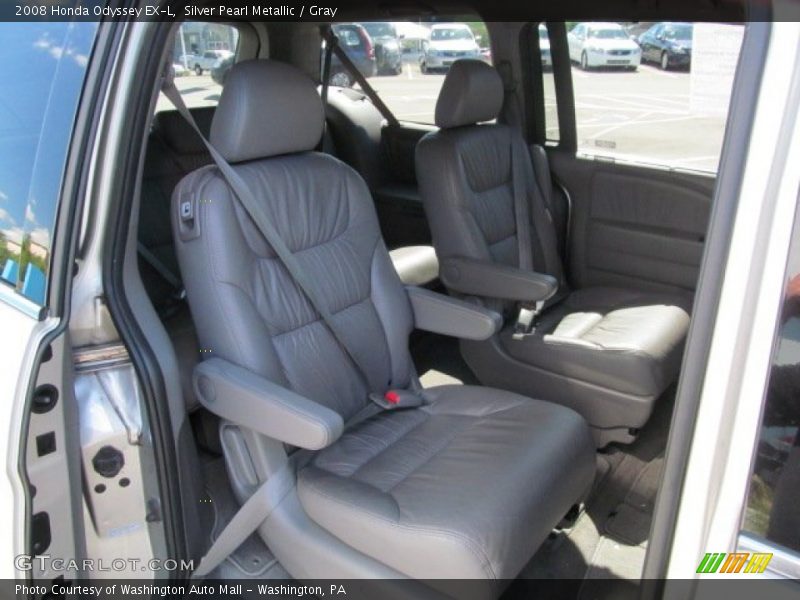 Silver Pearl Metallic / Gray 2008 Honda Odyssey EX-L
