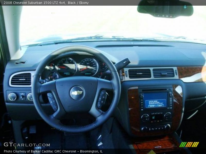 Black / Ebony 2008 Chevrolet Suburban 1500 LTZ 4x4