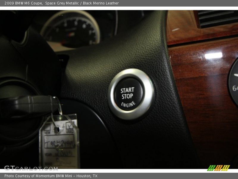 Space Grey Metallic / Black Merino Leather 2009 BMW M6 Coupe