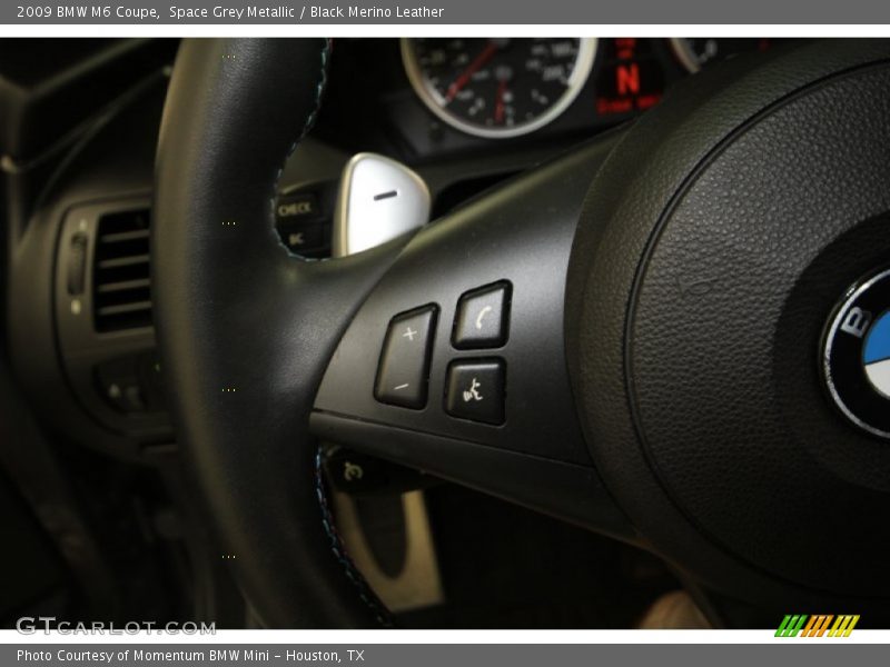 Space Grey Metallic / Black Merino Leather 2009 BMW M6 Coupe