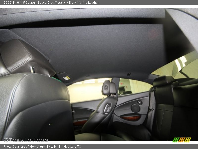 Space Grey Metallic / Black Merino Leather 2009 BMW M6 Coupe