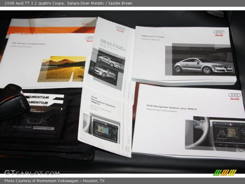 Books/Manuals of 2008 TT 3.2 quattro Coupe