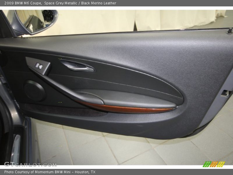 Space Grey Metallic / Black Merino Leather 2009 BMW M6 Coupe