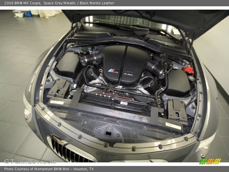Space Grey Metallic / Black Merino Leather 2009 BMW M6 Coupe
