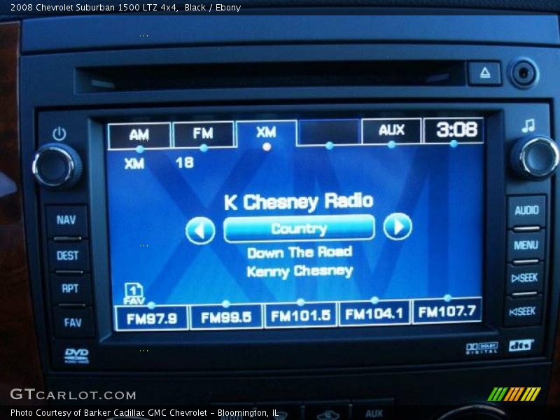 Black / Ebony 2008 Chevrolet Suburban 1500 LTZ 4x4