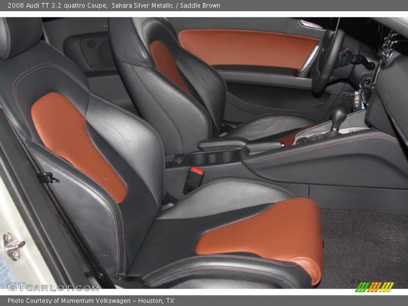  2008 TT 3.2 quattro Coupe Saddle Brown Interior