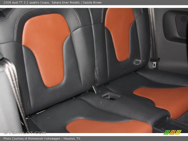 Rear Seat of 2008 TT 3.2 quattro Coupe