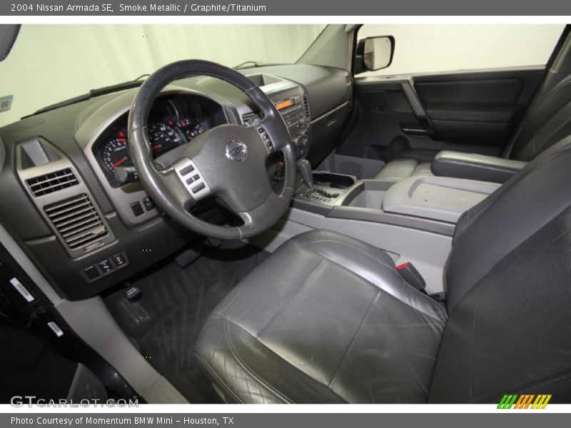 Smoke Metallic / Graphite/Titanium 2004 Nissan Armada SE