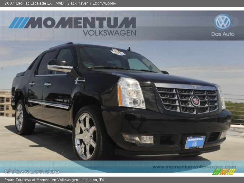 Black Raven / Ebony/Ebony 2007 Cadillac Escalade EXT AWD