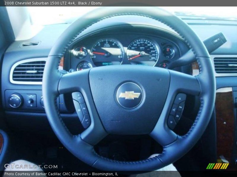 Black / Ebony 2008 Chevrolet Suburban 1500 LTZ 4x4