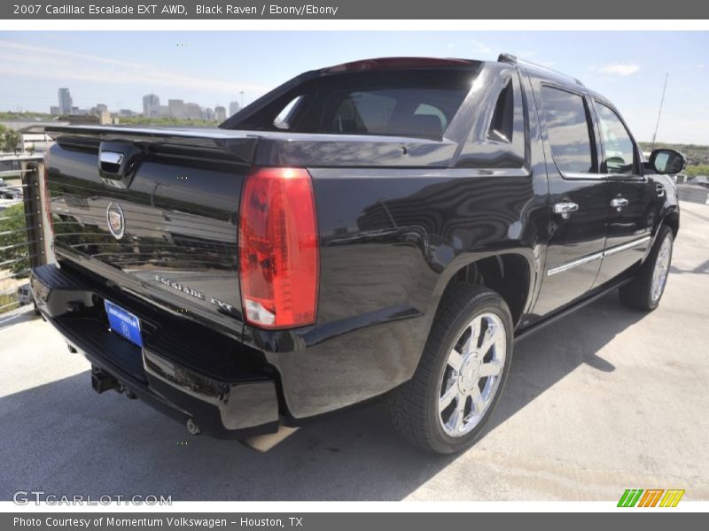 Black Raven / Ebony/Ebony 2007 Cadillac Escalade EXT AWD