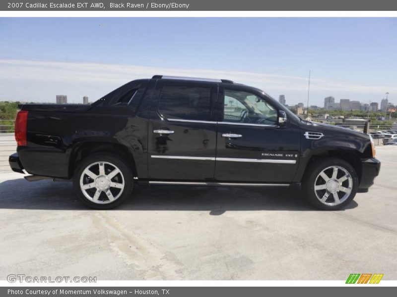 Black Raven / Ebony/Ebony 2007 Cadillac Escalade EXT AWD
