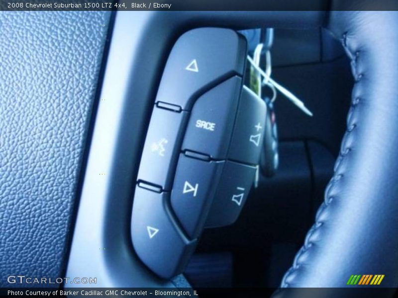 Black / Ebony 2008 Chevrolet Suburban 1500 LTZ 4x4