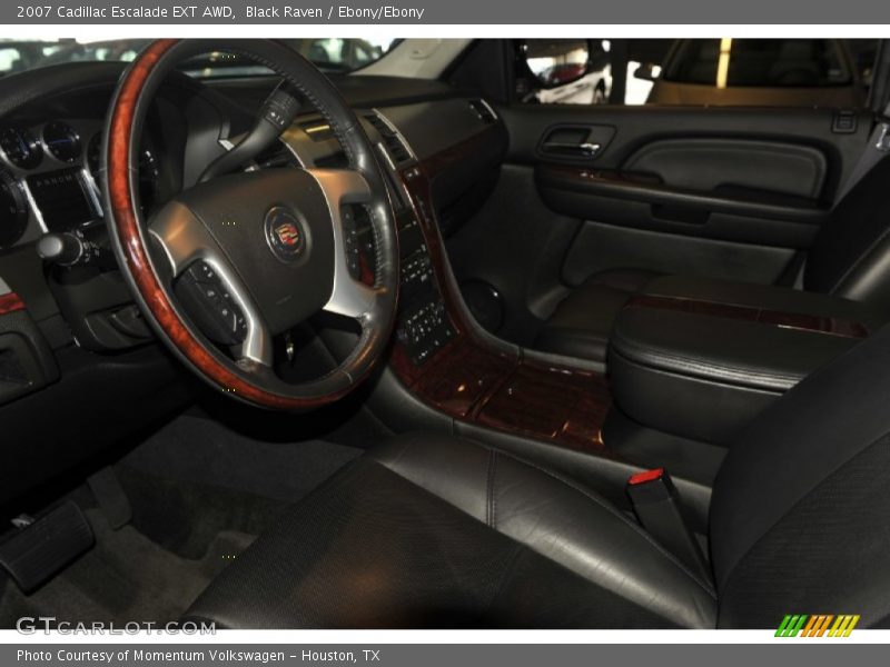 Black Raven / Ebony/Ebony 2007 Cadillac Escalade EXT AWD