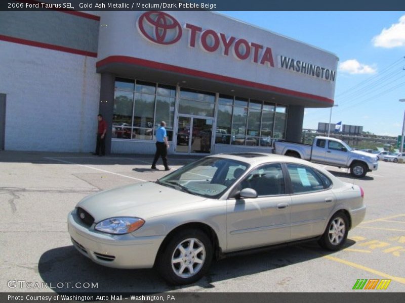 Gold Ash Metallic / Medium/Dark Pebble Beige 2006 Ford Taurus SEL
