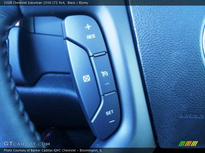 Black / Ebony 2008 Chevrolet Suburban 1500 LTZ 4x4