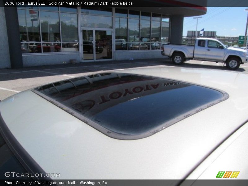Gold Ash Metallic / Medium/Dark Pebble Beige 2006 Ford Taurus SEL