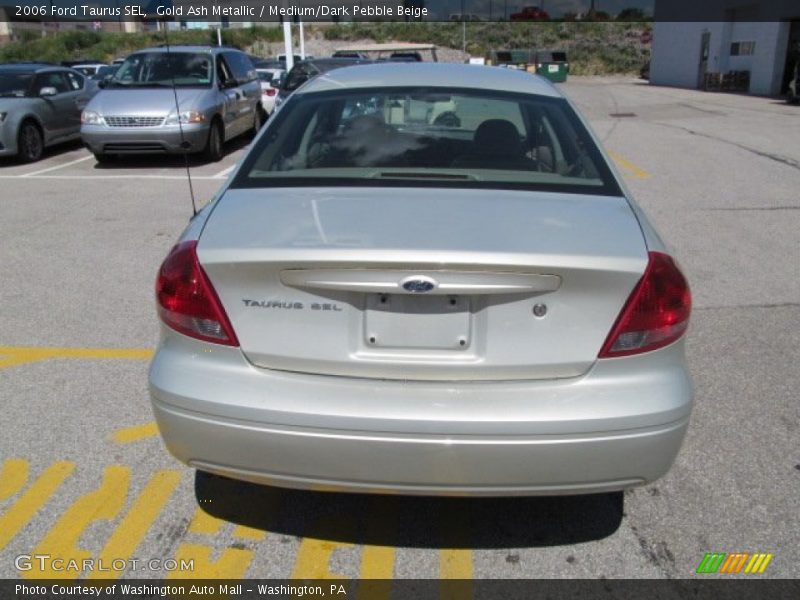 Gold Ash Metallic / Medium/Dark Pebble Beige 2006 Ford Taurus SEL