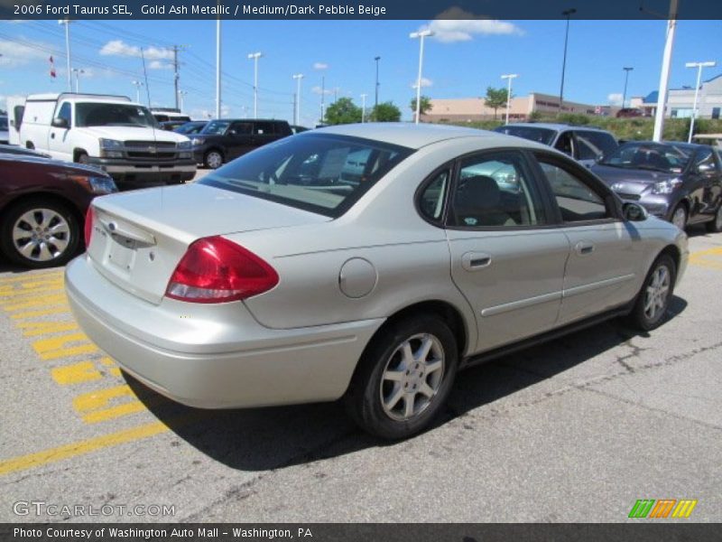 Gold Ash Metallic / Medium/Dark Pebble Beige 2006 Ford Taurus SEL
