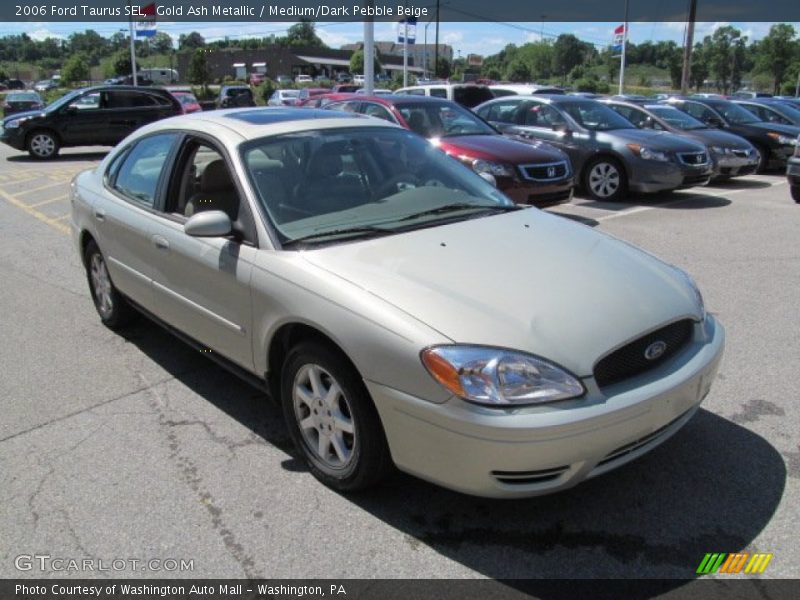 Gold Ash Metallic / Medium/Dark Pebble Beige 2006 Ford Taurus SEL