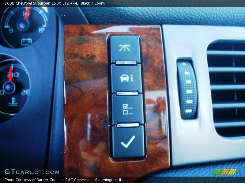 Black / Ebony 2008 Chevrolet Suburban 1500 LTZ 4x4